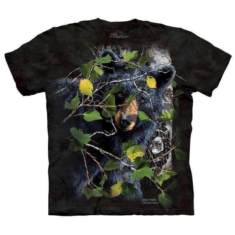 The Mountain tshirt - bluse med dyretryk