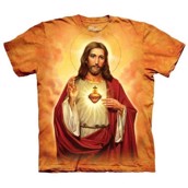 T-shirt fra The Mountain - bluse med kristent tryk