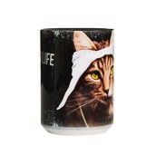 Kaffekrus med smart kat