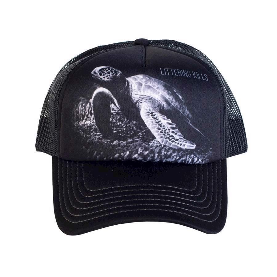 Trucker kasket med skildpadde