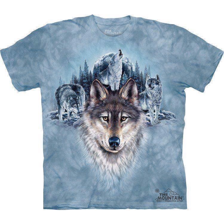 The Mountain tshirt - bluse med dyretryk