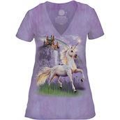 The Mountain Unicorn Castle Tri-Blend T-shirts