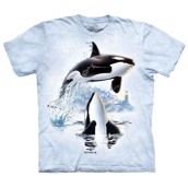 The Mountain tshirt - bluse med dyretryk