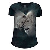 The Mountain White Lion Love Tri-Blend T-shirts