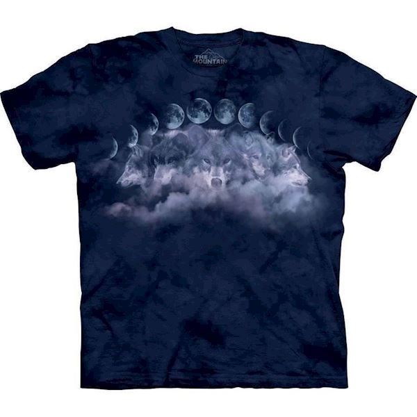 The Mountain tshirt - kortaermet bluse med ulve