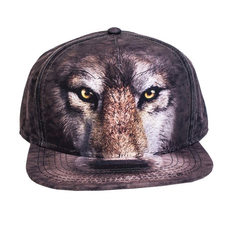 baseball kasket med ulv