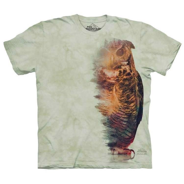The Mountain tshirt - bluse med dyretryk