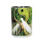 Kaffekrus med smukt yin yang træ