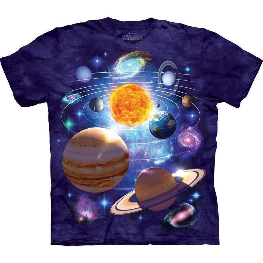 Spytte ærme løfte Her er du - T-shirt med planeterne, fra The Mountain