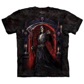 T-shirt fra The Mountain - bluse med dødningemotiv
