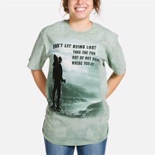 t-shirt med sjovt ordsprog