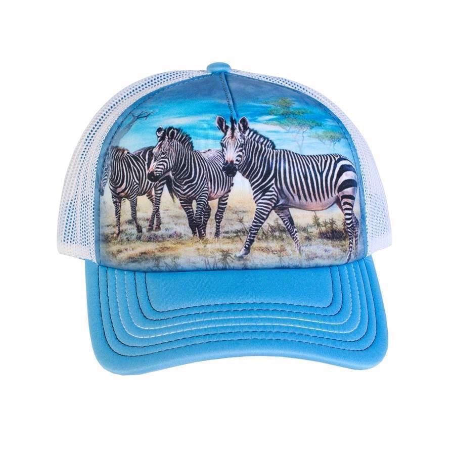 Trucker kasket med zebra 