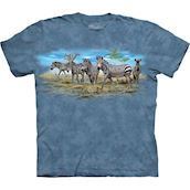 The Mountain tshirt - bluse med zebramotiv